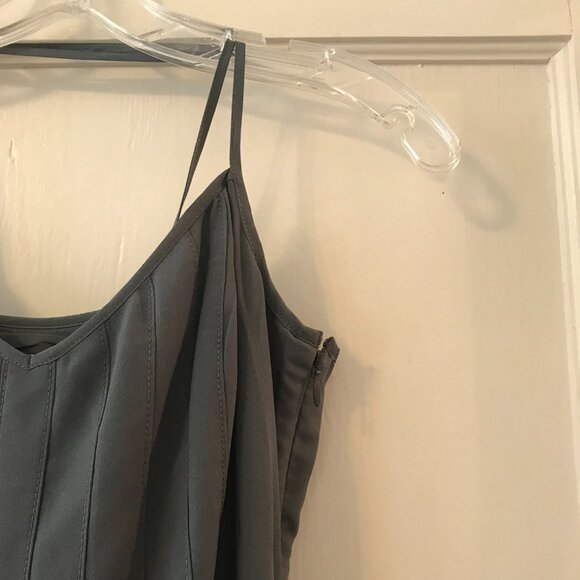 Banana Republic | Gray Pintuck Dress - Picture 5 of 11